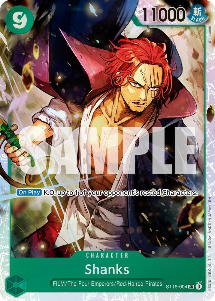 Shanks - ST16-004 (Reprint) SR Premium Booster -The Best- Vol. 2 ST16-004 NM