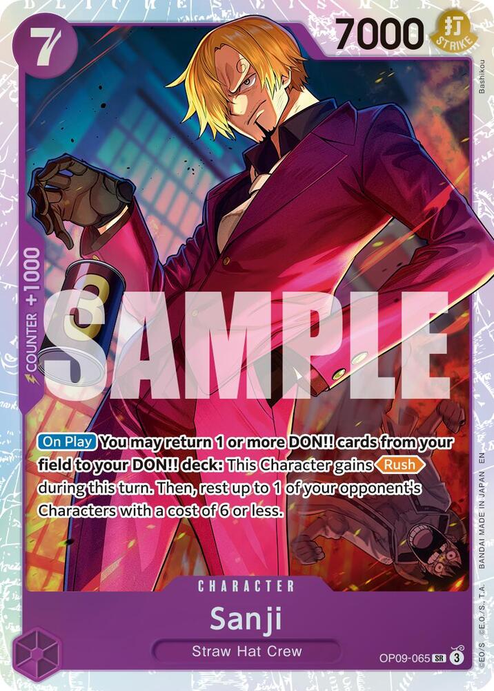 Sanji - OP09-065 (Reprint) SR Premium Booster -The Best- Vol. 2 OP09-065 NM