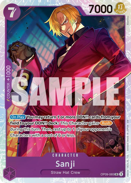 Sanji - OP09-065 (Reprint) SR Premium Booster -The Best- Vol. 2 OP09-065 NM
