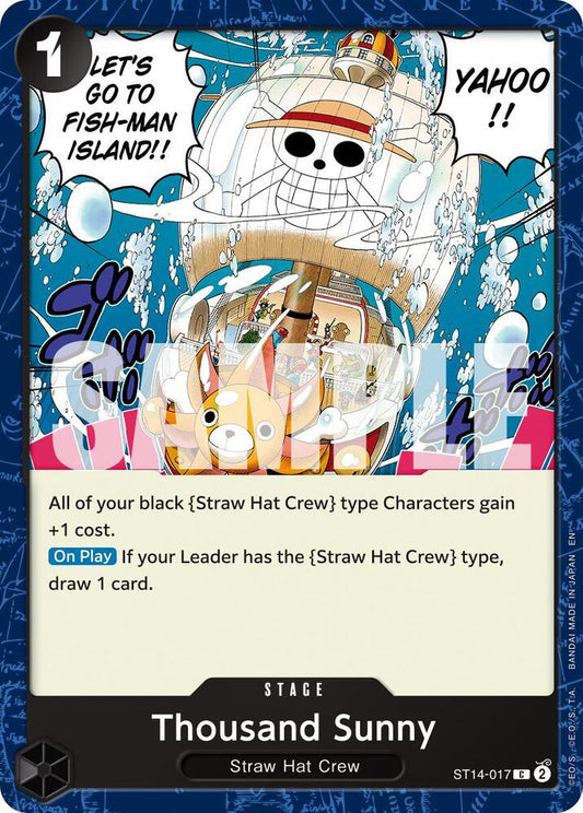 Thousand Sunny (Reprint) C Premium Booster -The Best- Vol. 2 ST14-017 NM