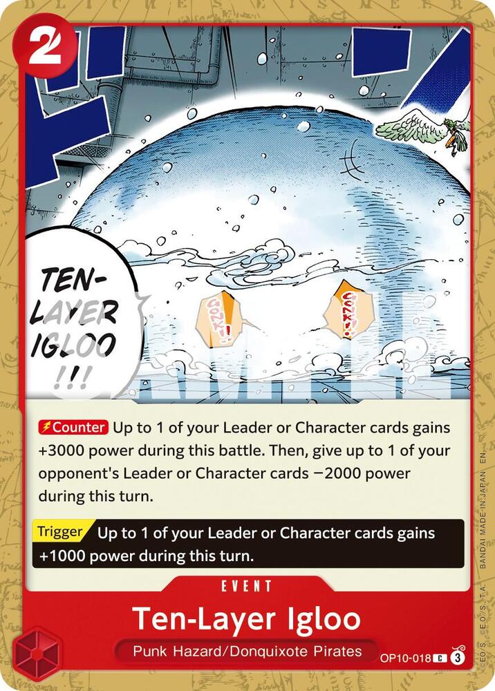 Ten-Layer Igloo (Reprint) C Premium Booster -The Best- Vol. 2 OP10-018 NM