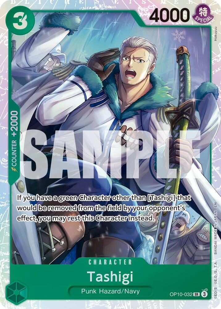 Tashigi (Reprint) SR Premium Booster -The Best- Vol. 2 OP10-032 NM