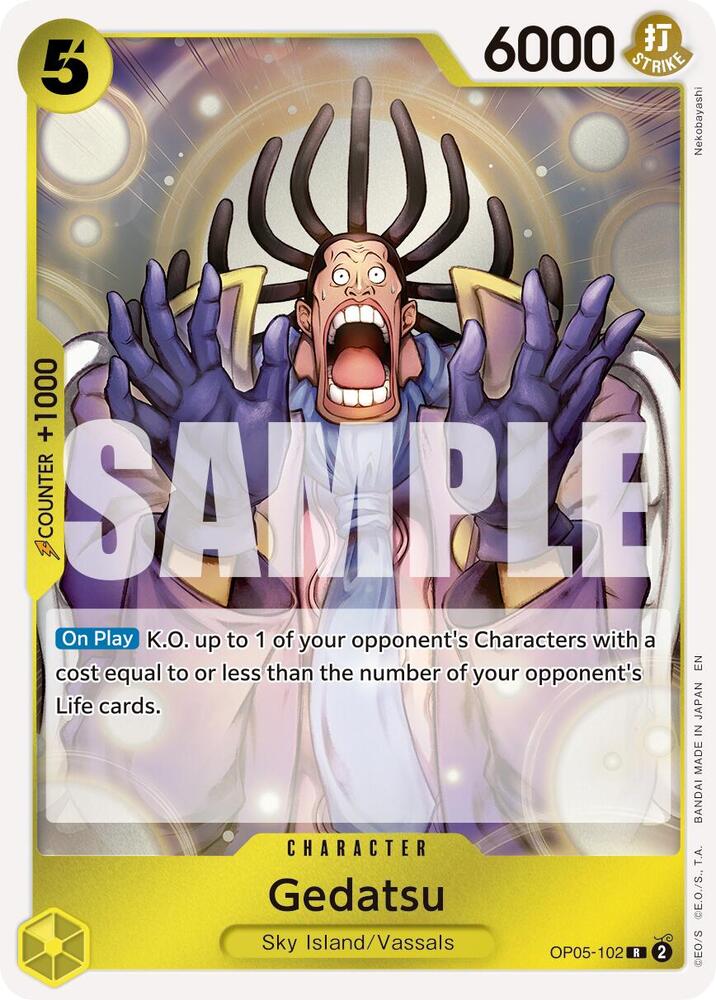 Gedatsu (Reprint) R Premium Booster -The Best- Vol. 2 OP05-102 NM