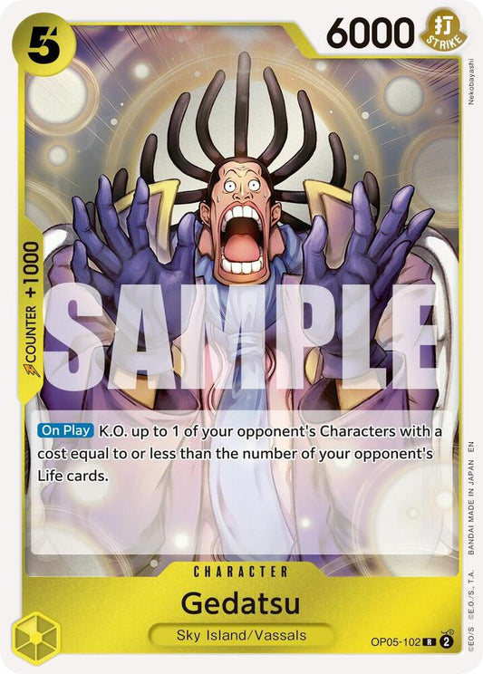 Gedatsu (Reprint) R Premium Booster -The Best- Vol. 2 OP05-102 NM