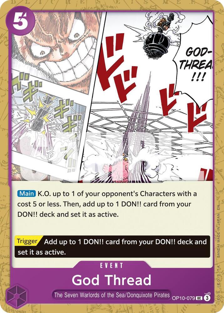 God Thread (Reprint) UC Premium Booster -The Best- Vol. 2 OP10-079 NM