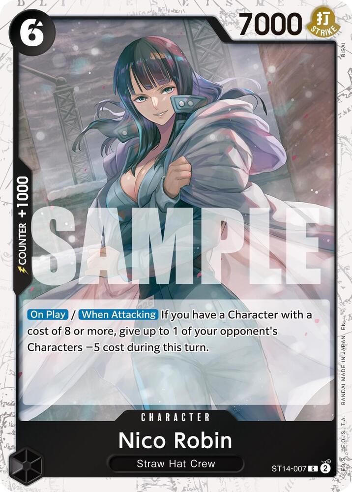 Nico Robin - ST14-007 (Pirate Foil) C Premium Booster -The Best- Vol. 2 ST14-007 NM