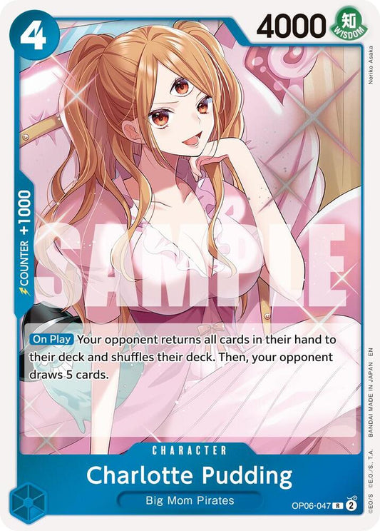 Charlotte Pudding (Reprint) R Premium Booster -The Best- Vol. 2 OP06-047 NM