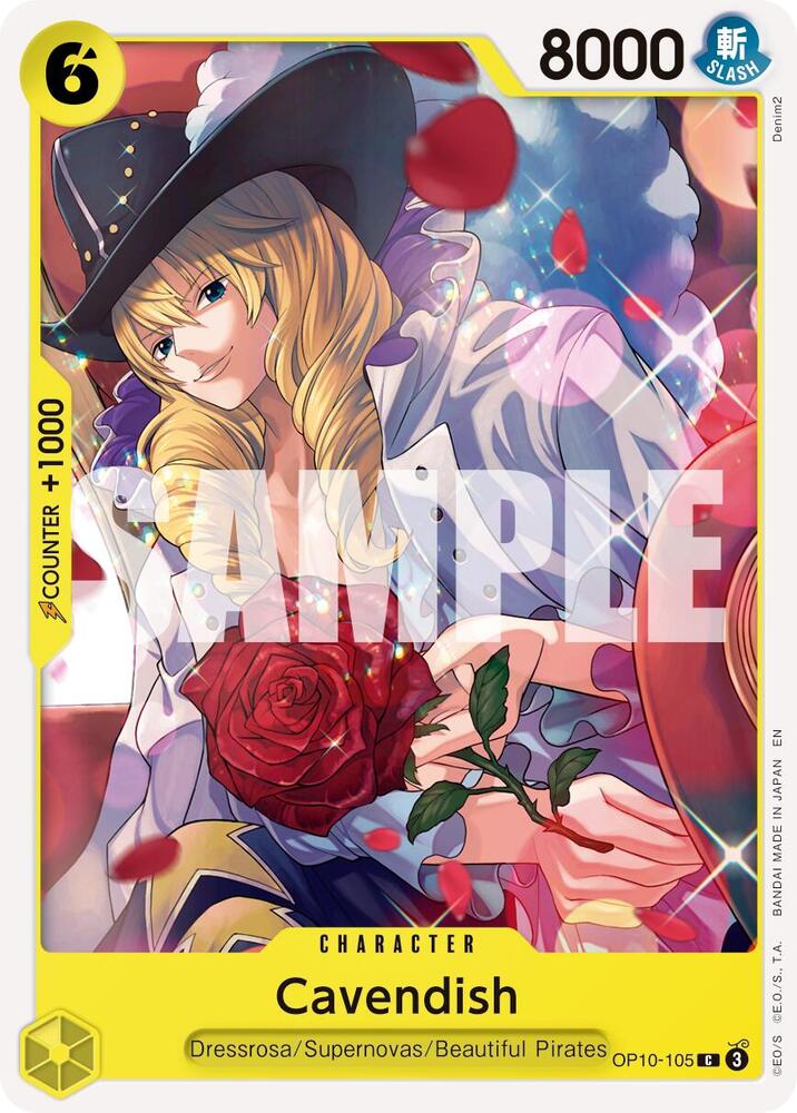Cavendish - OP10-105 (Reprint) C Premium Booster -The Best- Vol. 2 OP10-105 NM