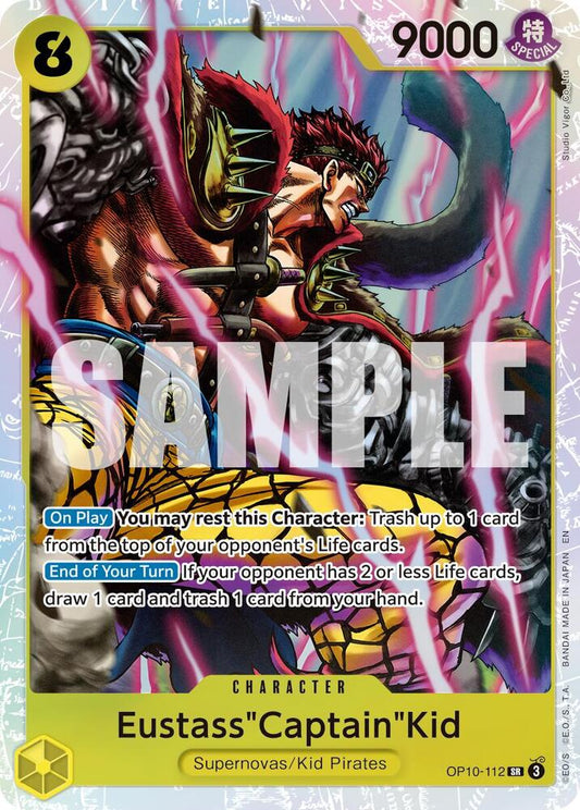 Eustass"Captain"Kid (Reprint) SR Premium Booster -The Best- Vol. 2 OP10-112 NM