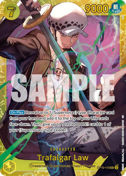Trafalgar Law - OP10-119 (Reprint) SEC Premium Booster -The Best- Vol. 2 OP10-119 NM