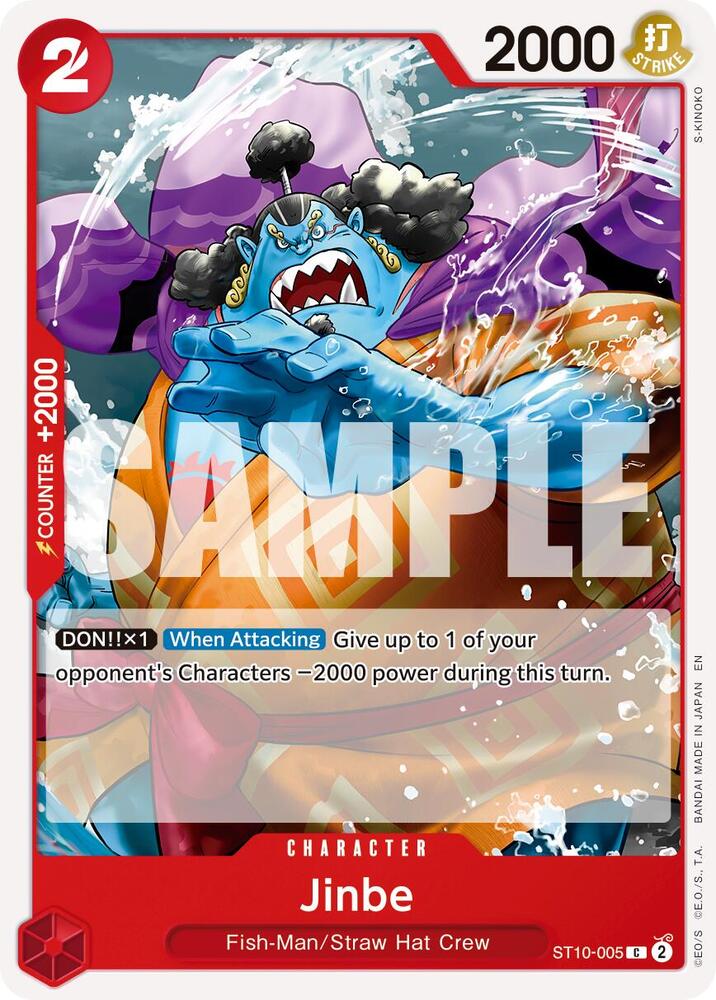 Jinbe - ST10-005 (Reprint) C Premium Booster -The Best- Vol. 2 ST10-005 NM