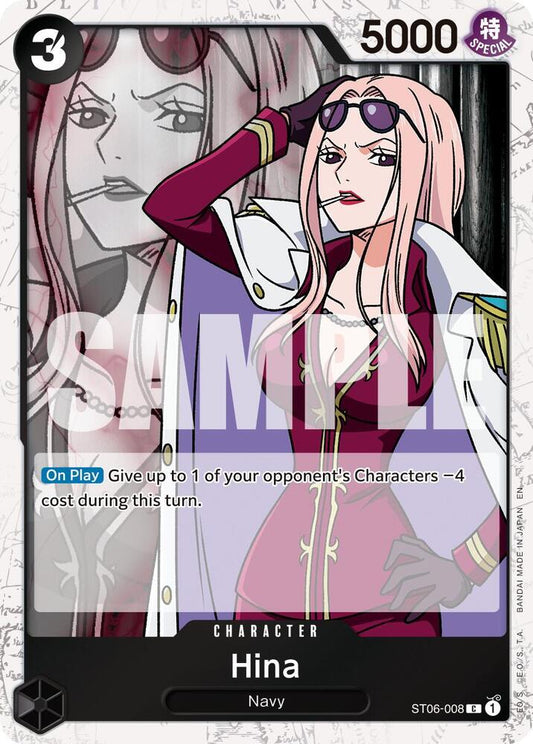 Hina (Pirate Foil) C Premium Booster -The Best- Vol. 2 ST06-008 NM