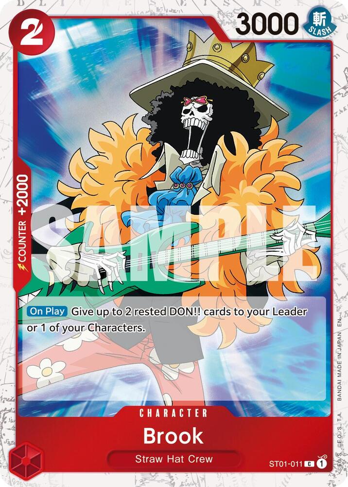 Brook - ST01-011 (Pirate Foil) C Premium Booster -The Best- Vol. 2 ST01-011 NM