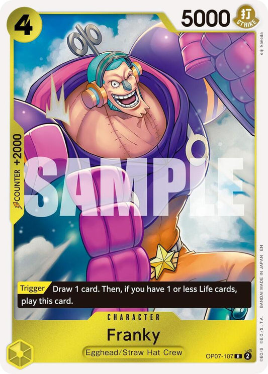Franky - OP07-107 (Reprint) R Premium Booster -The Best- Vol. 2 OP07-107 NM