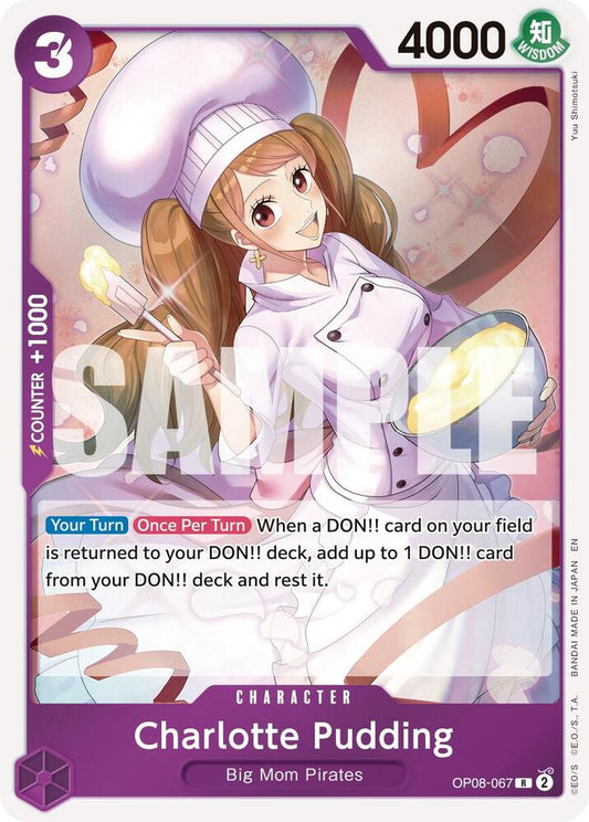 Charlotte Pudding - OP08-067 (Reprint) R Premium Booster -The Best- Vol. 2 OP08-067 NM