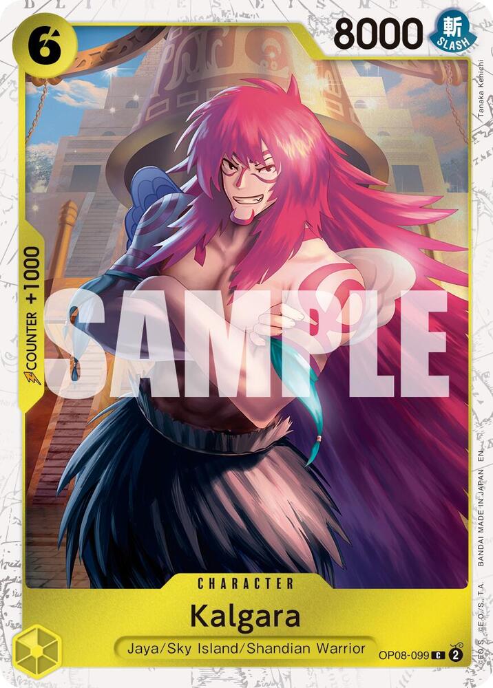 Kalgara (Pirate Foil) C Premium Booster -The Best- Vol. 2 OP08-099 NM