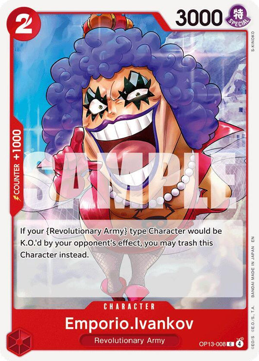 Emporio.Ivankov C Carrying On His Will OP13-008 NM