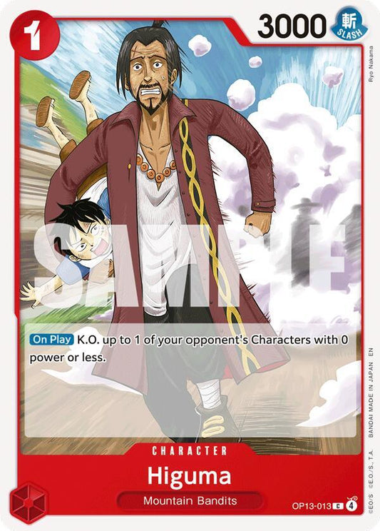 Higuma C Carrying On His Will OP13-013 NM