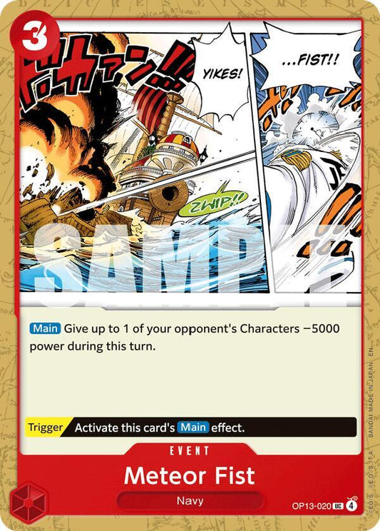 Meteor Fist UC Carrying On His Will OP13-020 NM