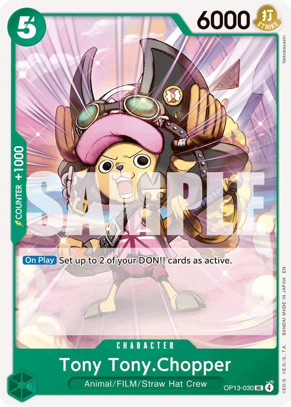 Tony Tony.Chopper UC Carrying On His Will OP13-030 NM