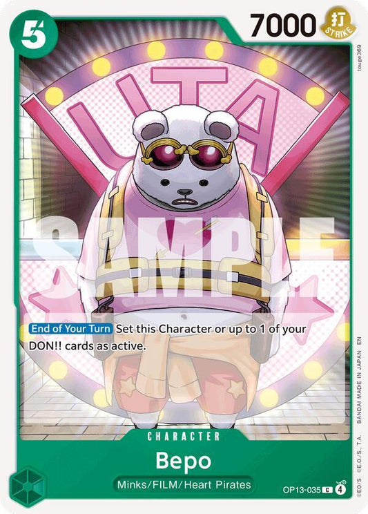 Bepo C Carrying On His Will OP13-035 NM
