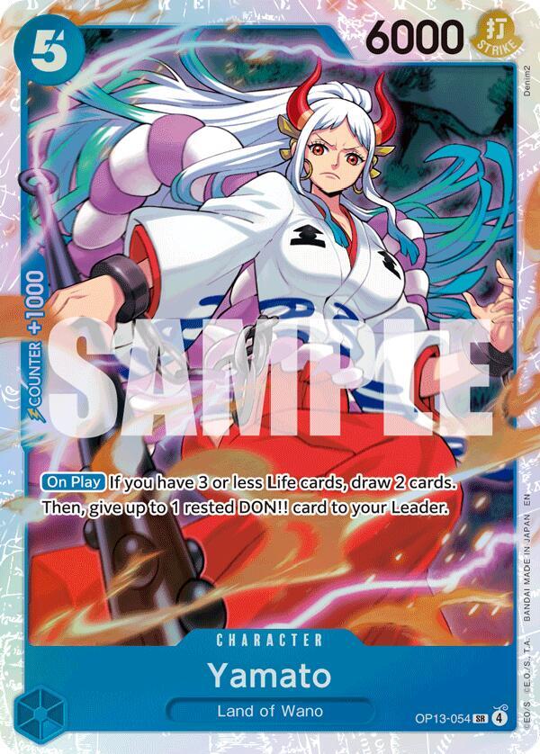 Yamato SR Carrying On His Will OP13-054 NM
