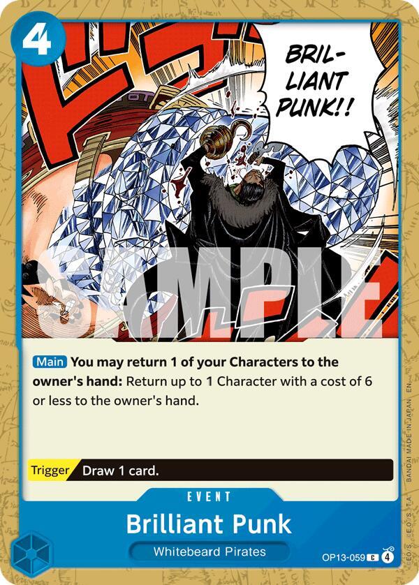 Brilliant Punk C Carrying On His Will OP13-059 NM