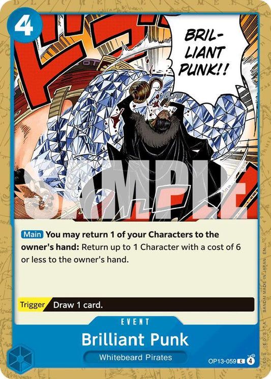 Brilliant Punk C Carrying On His Will OP13-059 NM