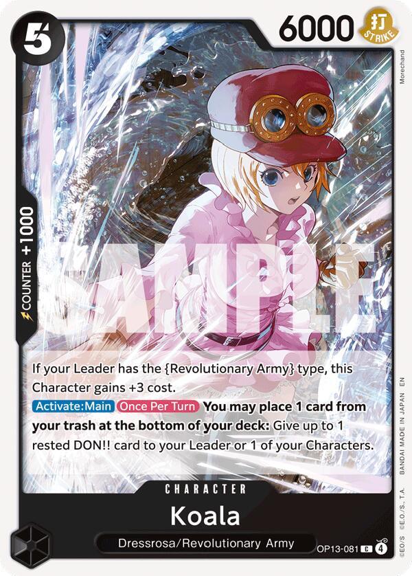 Koala C Carrying On His Will OP13-081 NM