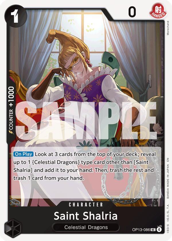 Saint Shalria UC Carrying On His Will OP13-086 NM