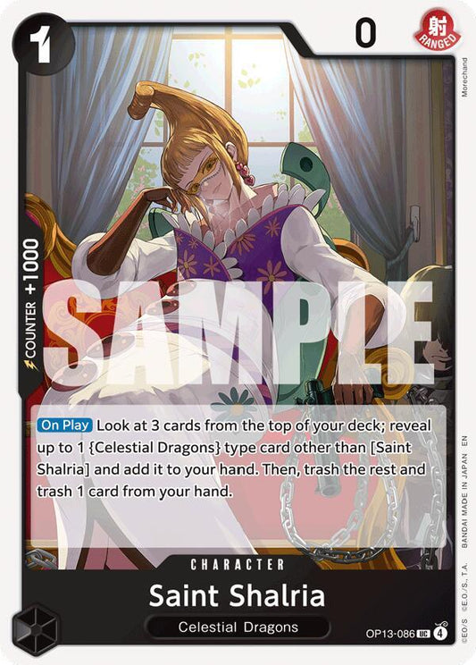 Saint Shalria UC Carrying On His Will OP13-086 NM