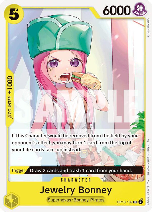 Jewelry Bonney (109) UC Carrying On His Will OP13-109 NM