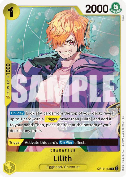 Lilith R Carrying On His Will OP13-113 NM