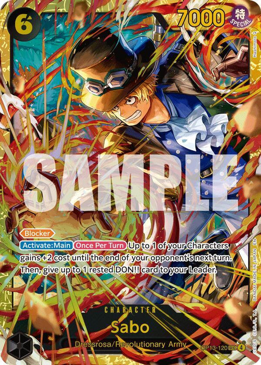 Sabo (120) SEC Carrying On His Will OP13-120 NM