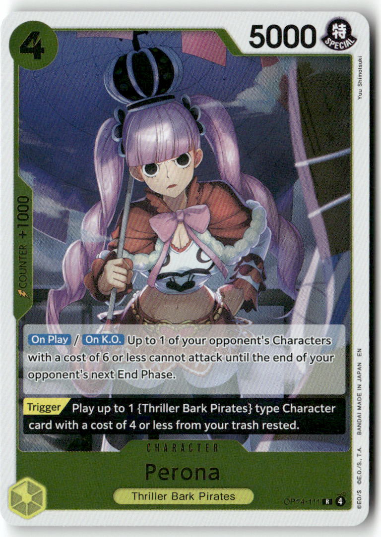 Perona R The Azure Sea's Seven OP14-111 NM