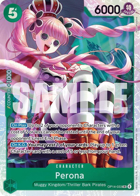 Perona - OP14-033 SR The Azure Sea's Seven OP14-033 NM