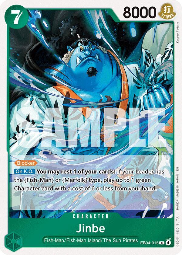 Jinbe - EB04-015 R The Azure Sea's Seven EB04-015 NM