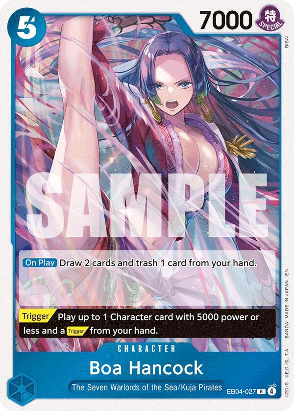 Boa Hancock - EB04-027 R The Azure Sea's Seven EB04-027 NM