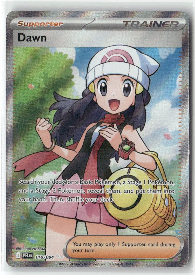 Dawn Ultra Rare ME02: Phantasmal Flames 118/094 NM