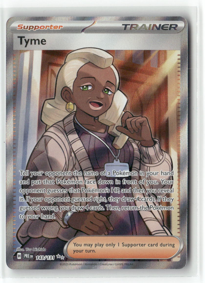 Tyme Ultra Rare SV: Prismatic Evolutions 143/131 NM