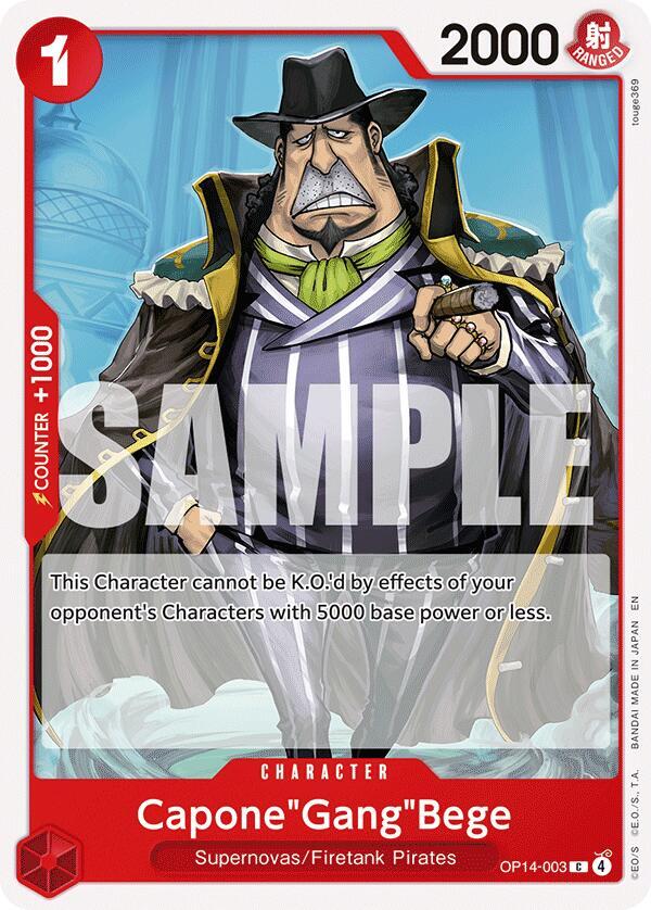 Capone"Gang"Bege C The Azure Sea's Seven OP14-003 NM