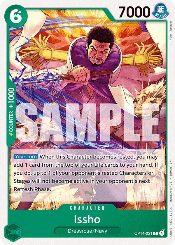 Issho - OP14-021 C The Azure Sea's Seven OP14-021 NM
