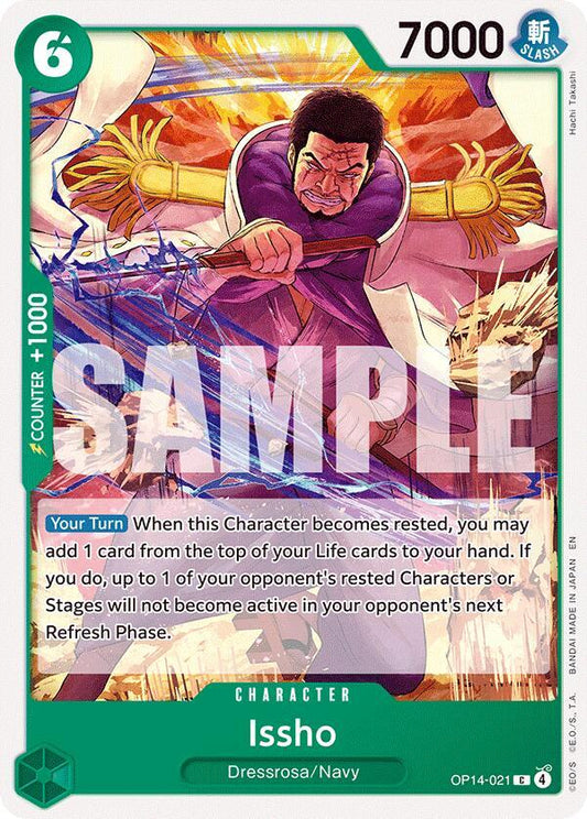 Issho - OP14-021 C The Azure Sea's Seven OP14-021 NM