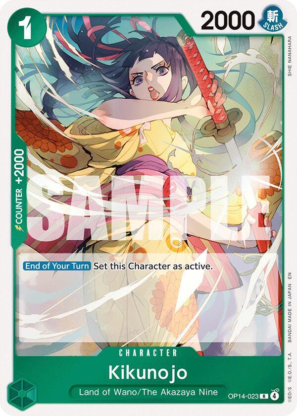 Kikunojo - OP14-023 R The Azure Sea's Seven OP14-023 NM