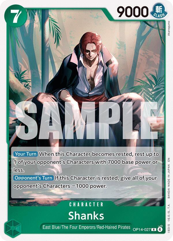 Shanks R The Azure Sea's Seven OP14-027 NM