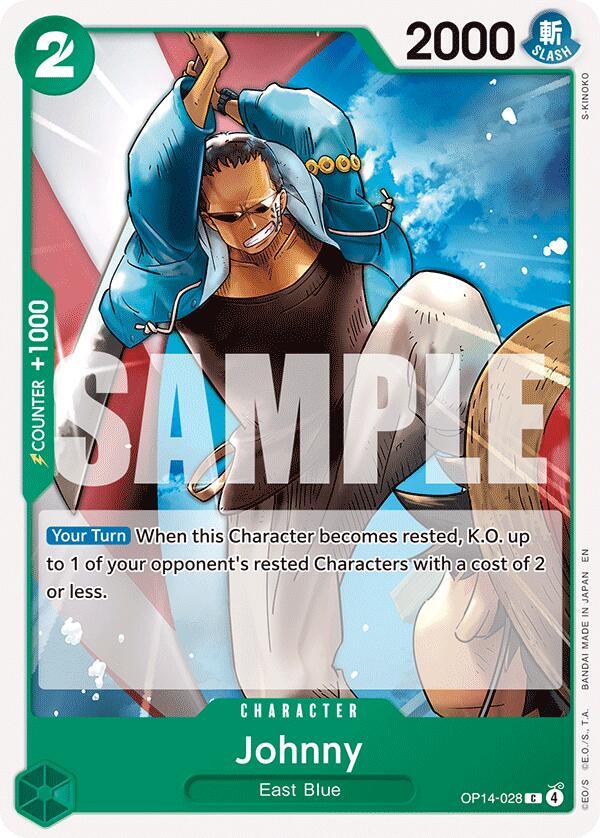 Johnny C The Azure Sea's Seven OP14-028 NM