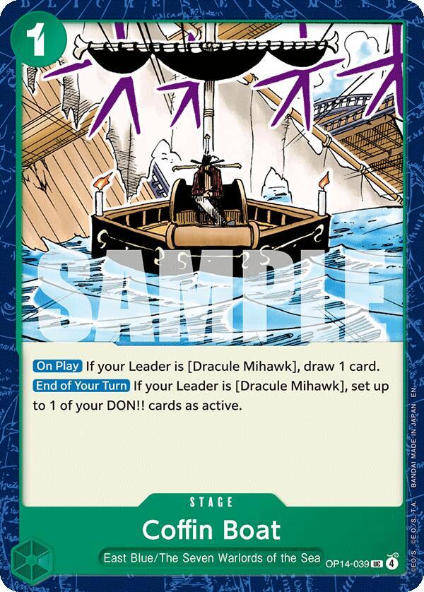 Coffin Boat UC The Azure Sea's Seven OP14-039 NM