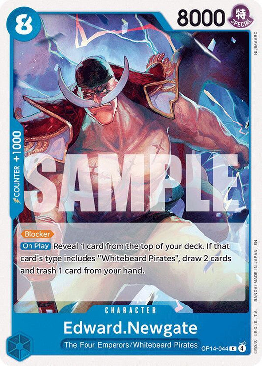 Edward.Newgate C The Azure Sea's Seven OP14-044 NM