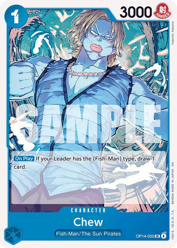 Chew UC The Azure Sea's Seven OP14-050 NM