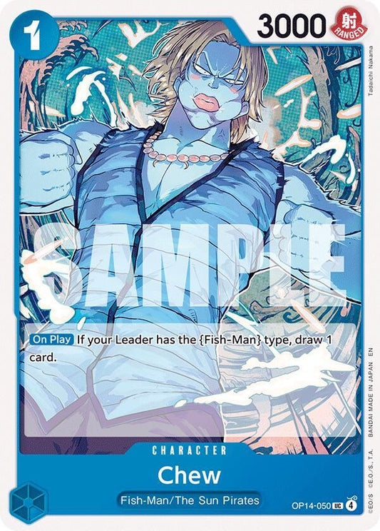 Chew UC The Azure Sea's Seven OP14-050 NM